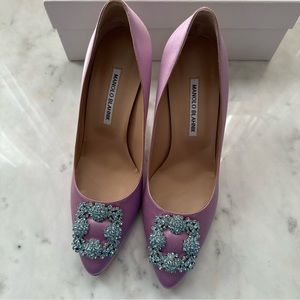 Manolo Blahnik - Hangisi / size 9.5 / brand new
